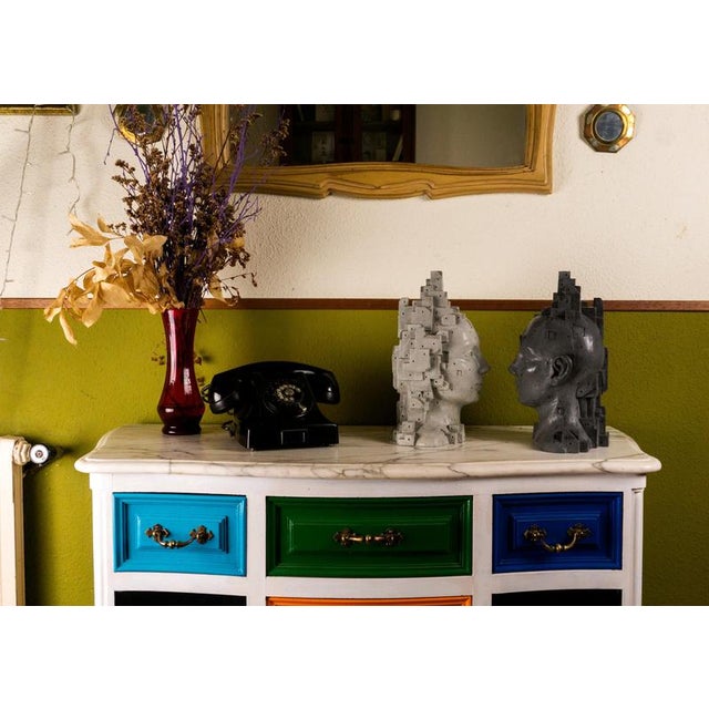 Bone White LarA 010 Sculpture, 2024, Cement For Sale - Image 12 of 15