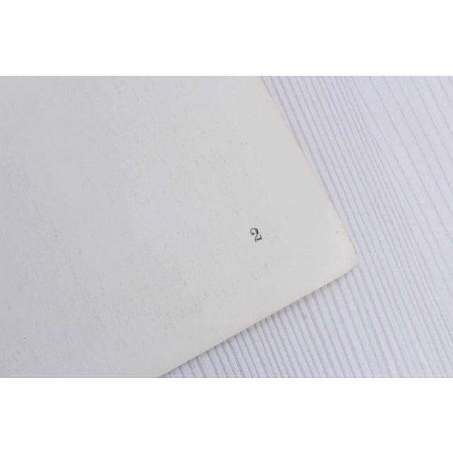 Black Lithograph of the Swiss Artist Bernd Völkle 1963 For Sale - Image 8 of 12