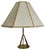 Austrian Tripod Brass Table Light in the style of Kalmar, 1960s For Sale