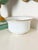 French Opaline Finger Bowl With Napoleonic Imperial Cipher Reproduction For Sale - Image 4 of 6