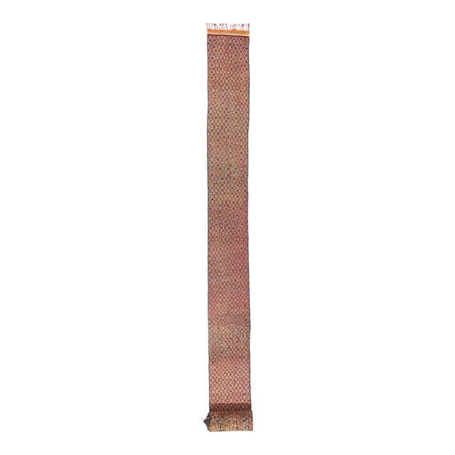 Vintage Taznakht Moroccan Kilim Rug, 02'04 X 50'08 For Sale