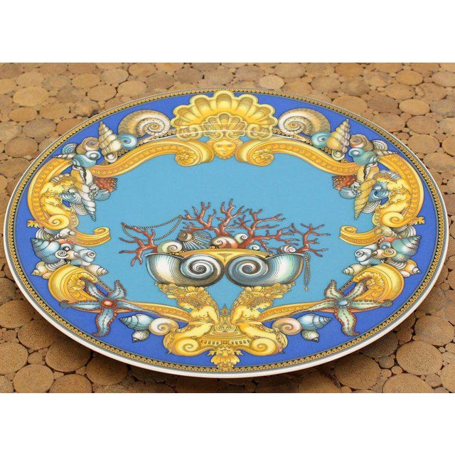 Rosenthal Versace Porcelain Charger Plate Chairish
