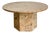 Vintage Granite Pedestal Dining Table For Sale