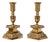 Swedish Brass Candlesticks from Ystad-Metall, 1950, Set of 2 For Sale