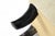 Animal Skin Suede & Ox Horn Ottoman For Sale - Image 7 of 9