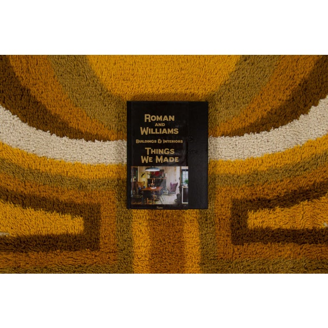 Vintage Swedish Geometric Wool Rug in Brown Hues by Rug & Kilim, 1950-1959 For Sale - Image 10 of 10