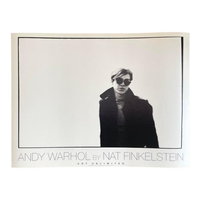 Nat Finkelstein (1933-2009), ‘Andy Warhol White Wall’, Andy Warhol by Nat Finkelstein, Copyright Nat Finkelstein 1966, Printed in Holland/No 323 For Sale