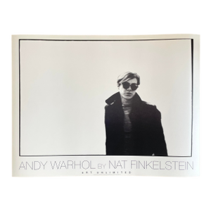 Nat Finkelstein (1933-2009), ‘Andy Warhol White Wall’, Andy Warhol by Nat Finkelstein, Copyright Nat Finkelstein 1966, Printed in Holland/No 323
