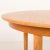 Brown Mid-Century Danish Round Oak Table, 1960s For Sale - Image 8 of 12