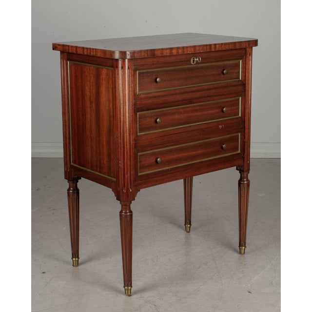 French Mahogany Side Table Bar Chairish