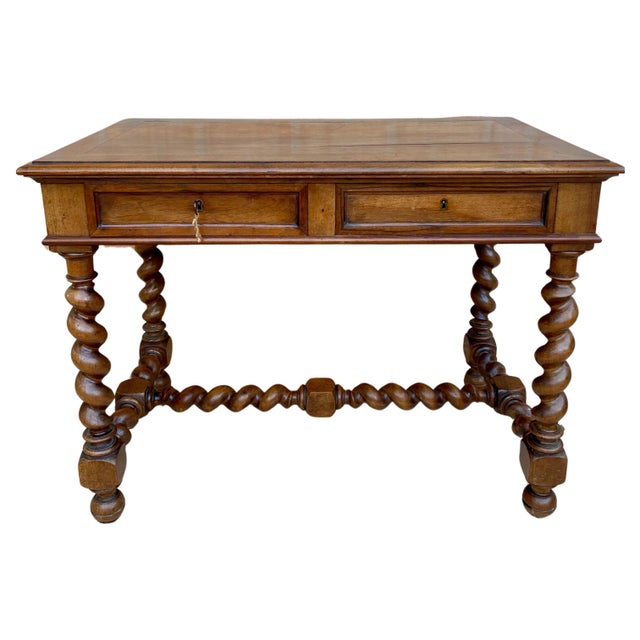 Early 19th Century French Walnut Worktable For Sale - Image 15 of 18