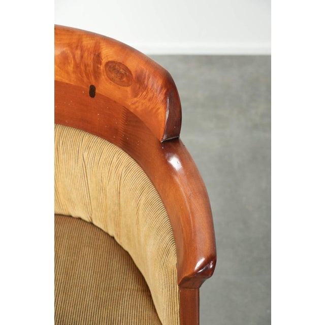 Brown Schuitema Shaker Series Dining Chair with Yellow Fabric For Sale - Image 8 of 13
