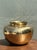 Vintage Hammered Brass Vase For Sale - Image 9 of 16