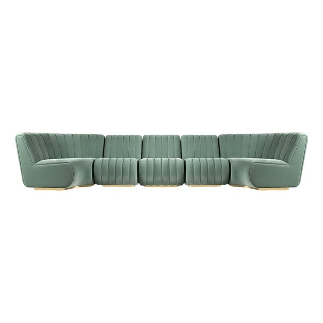 Sophia Sectional Sofa by Essential Home, Set of 5 For Sale