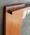 1970s Danish Modern Rectangular Rosewood Mirror by Andr. L Riss. Norway For Sale - Image 5 of 10