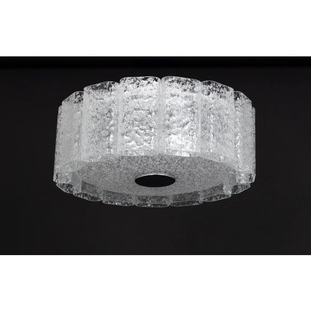 Glass Tubes Flush Mount by Doria, Germany, 1960s For Sale - Image 10 of 11