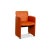 Leather Armchair in Orange from Calia For Sale - Image 12 of 12