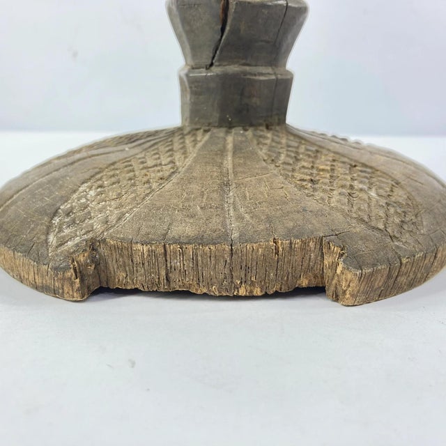 Early 20th Century Lobi Stool Burkina Faso MATTER COLLECTION For Sale - Image 4 of 11