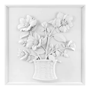 Bunny Williams Home 18" Poppies Plaster Panel