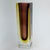 Vintage Murano Glass Vase Vintage Mid-Century Modern Sommerso Glass Square Vase For Sale - Image 16 of 17