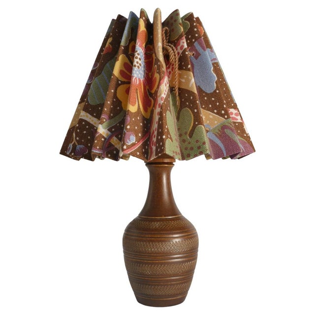 Brown Stoneware Model Number 59617 Table Lamp from Scheurich, West Germany, 1960s For Sale - Image 16 of 16
