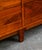 Brown 1960s Credenza Dresser 6 Drawer Ace Hi Solid Walnut Brass Handles, Attributed For Sale - Image 8 of 12