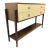 Arteriors Nora Console — Eucalyptus, Ivory Leather & Brass For Sale