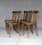 1930s Bistro Bentwood Chairs by Fischel France, 1935, Set of 6 For Sale - Image 5 of 14