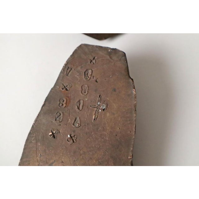 Surrealist Bronze Sculpture Act of Female and Male Signed Candle Holders , 1980 For Sale - Image 11 of 15