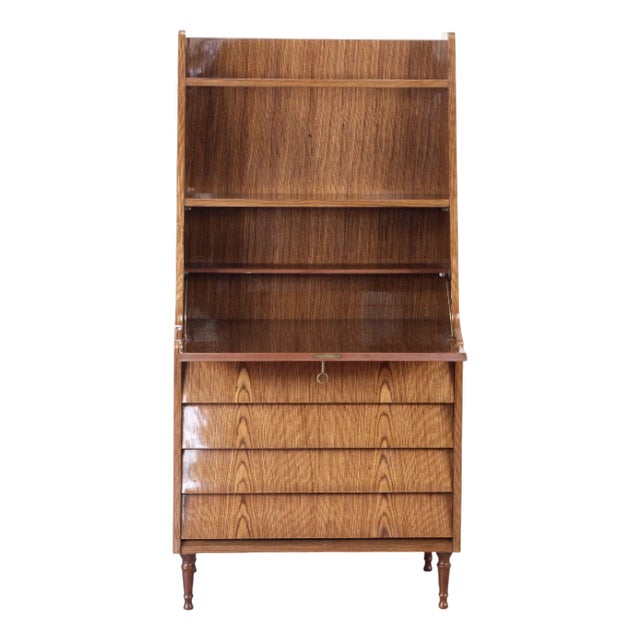 Scandinavian Secretaire in Teak, 1960s For Sale