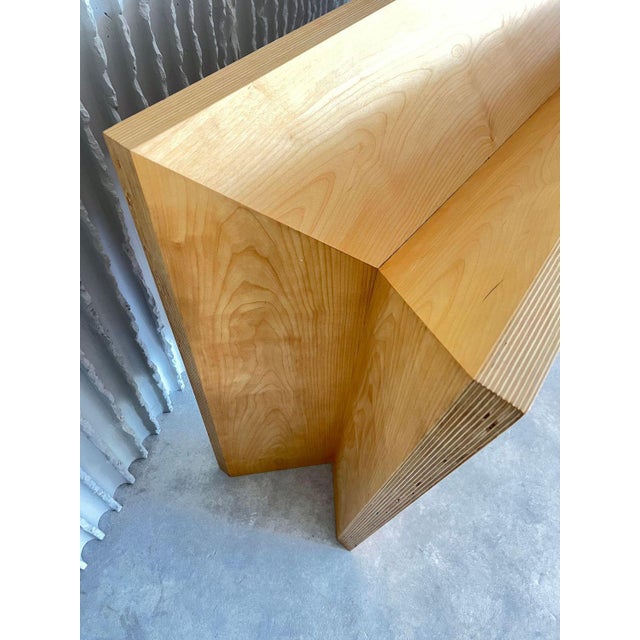 Handmade Asymmetrical Sideboard, 1980s For Sale - Image 15 of 18