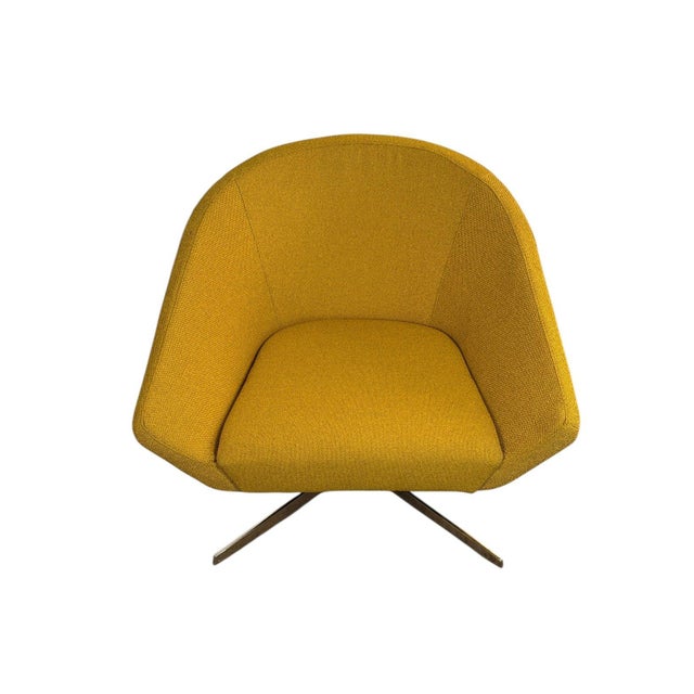 Bernhardt Jeffrey Bernett Remy Swivel Lounge Chair | Bernhardt Design For Sale - Image 4 of 10