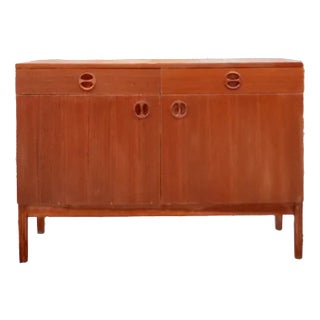 Mid-Century Scandinavian Sideboard in Pine For Sale