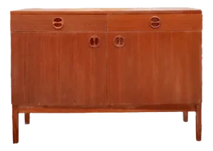 Mid-Century Scandinavian Sideboard in Pine