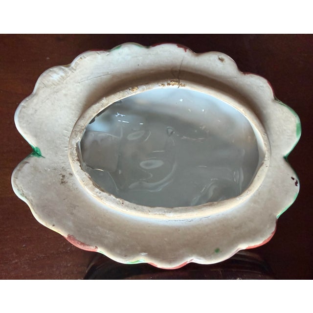 Chinese Foo Dog Censor and Wood Base. For Sale - Image 12 of 12