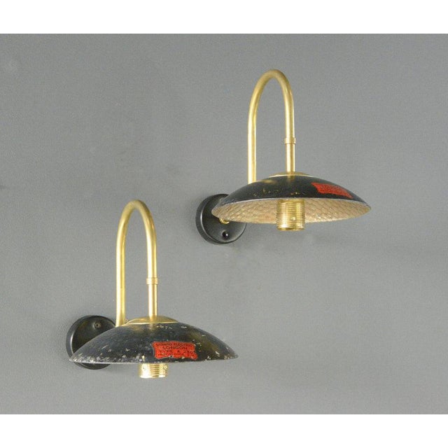 Metal Wall Mounted Mercury Light from Strand London, 1930s For Sale - Image 7 of 15