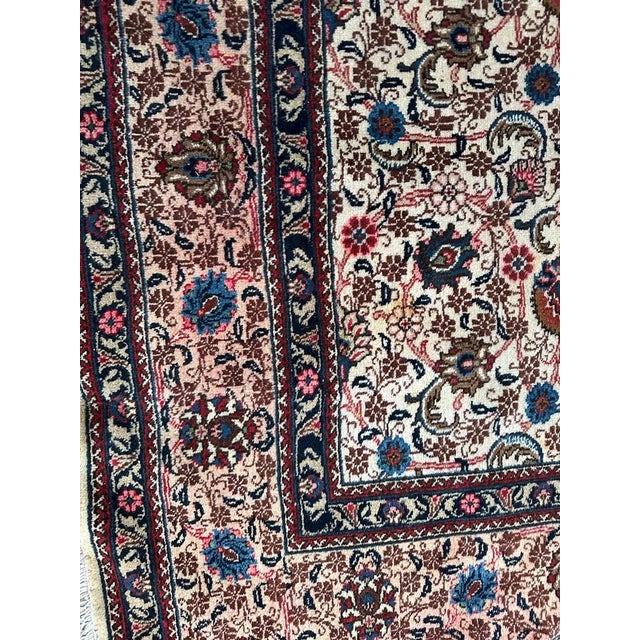 1970s Large Vintage Mashhad Rug, 1970s For Sale - Image 5 of 18
