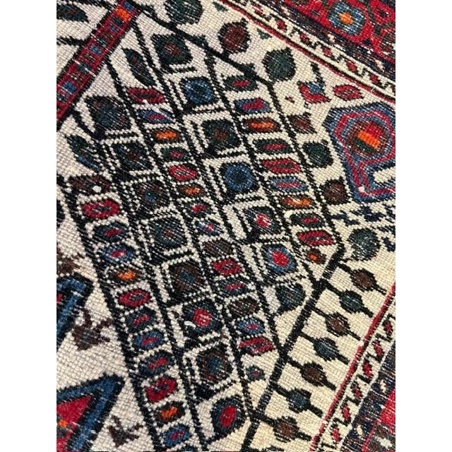 1970s Persian Shiraz , 2'8" X 3'3" For Sale - Image 4 of 5