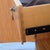 Late 20th Century Thomasville Bogart Luxe Marble Top Burl Wood Buffet For Sale - Image 5 of 6