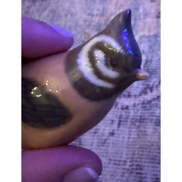 “Crested Tit” model number 1506, originally designed in 1913 by Peter Herold for Royal Copenhagen. In excellent condition,...
