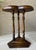 Mid 20th-Century Cricket-Style Trefoil Top Pedestal Base Accent Table For Sale - Image 10 of 18