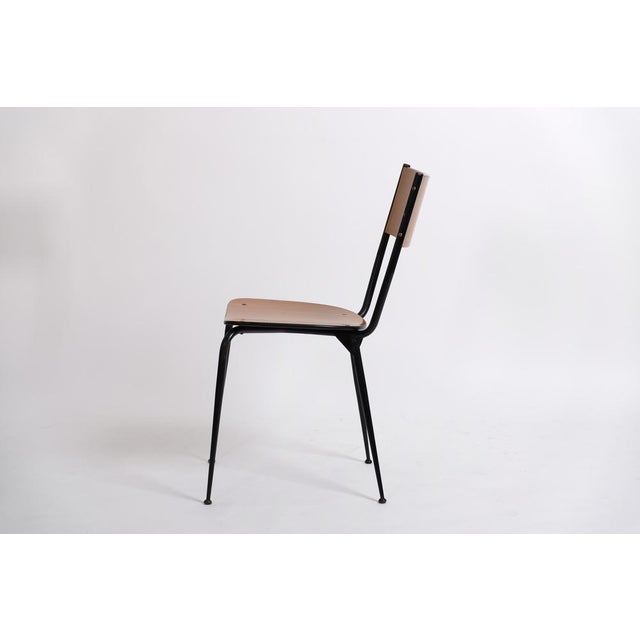 Mid-Century Modern Dining Chairs by Salvarani, Italy, 1950s, Set of 4 For Sale - Image 11 of 18