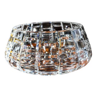 Waterford Tralee Cut Crystal Serving Bowl For Sale