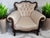Vintage Baroque Louis XV Buttoned Leather Chesterfield Armchair, 1980s For Sale - Image 18 of 18