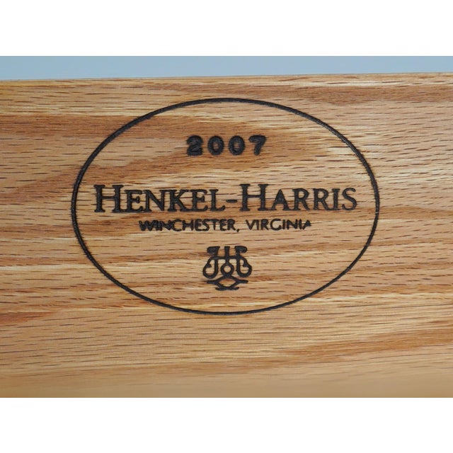 Henkel Harris Mahogany 9 Drawer Dresser For Sale - Image 17 of 18