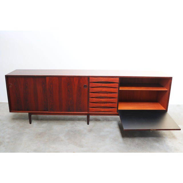 Arne Vodder Danish Sideboard Model 29A by Arne Vodder for Sibast Furniture, 1950 For Sale - Image 4 of 16