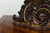 Black Forest Swiss 1900s Carved Wooden Fragment with Bear Motif and Gilt Accents For Sale - Image 9 of 12