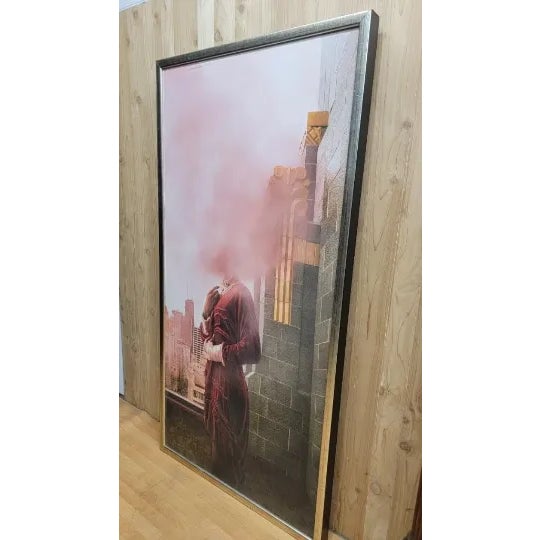 Contemporary Modern Abstract Rooftop City Scene Digital Media Art For Sale In Chicago - Image 6 of 12