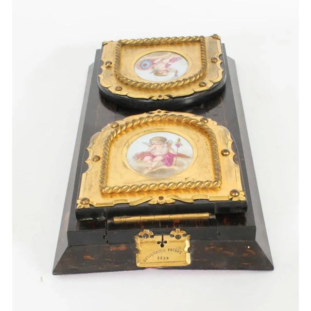 Antique Victorian Porcelain Coromandel Book Slide from Betjemann, 19th Century For Sale - Image 12 of 18