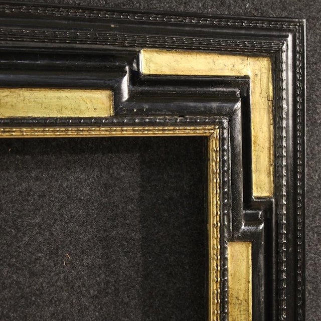 20th Century French Frame in Golden Wood, 1950 For Sale - Image 3 of 14